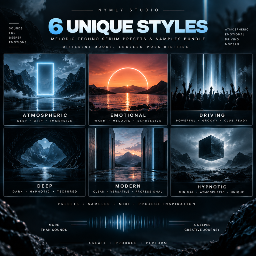 Melodic Techno Serum Presets & Samples Bundle | Ableton + MIDI