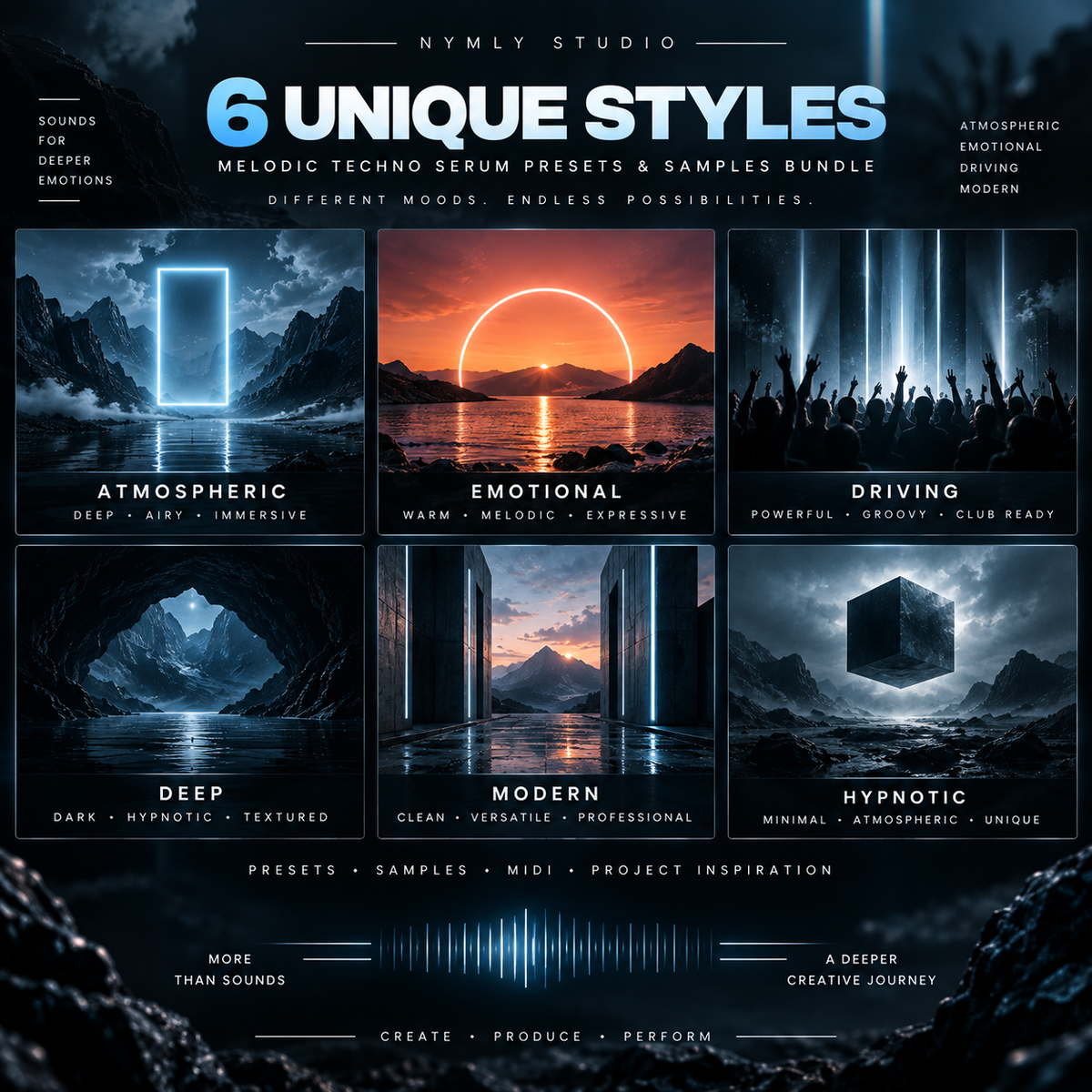Melodic Techno Serum Presets & Samples Bundle | Ableton + MIDI